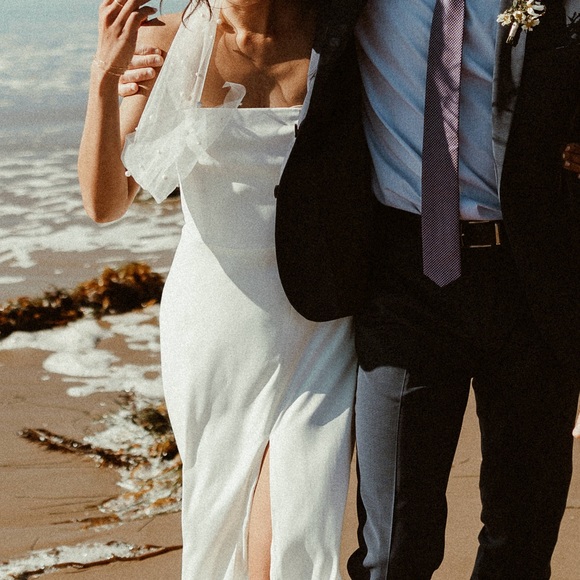 Park and Fifth Shaw Dress XXS Cream - Picture 3 of 4